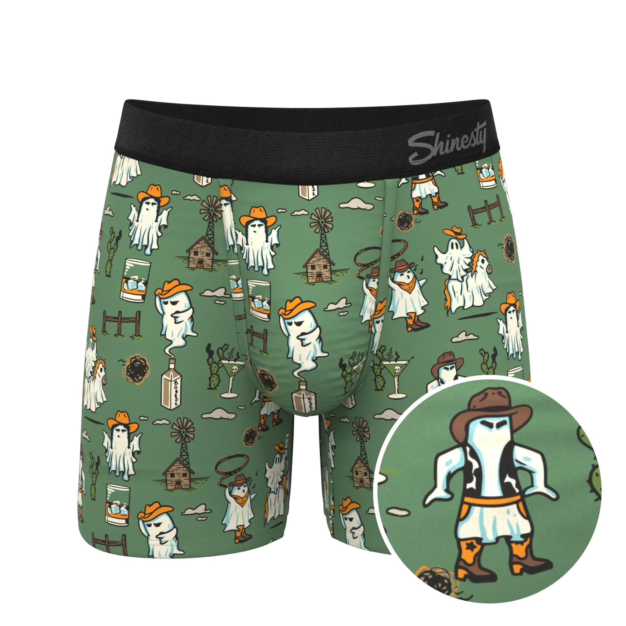 The Ghost Town | Western Ghost Ball Hammock® Pouch Underwear - Shinesty - Flyclothing LLC