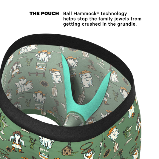 The Ghost Town | Western Ghost Ball Hammock® Pouch Underwear - Shinesty - Flyclothing LLC