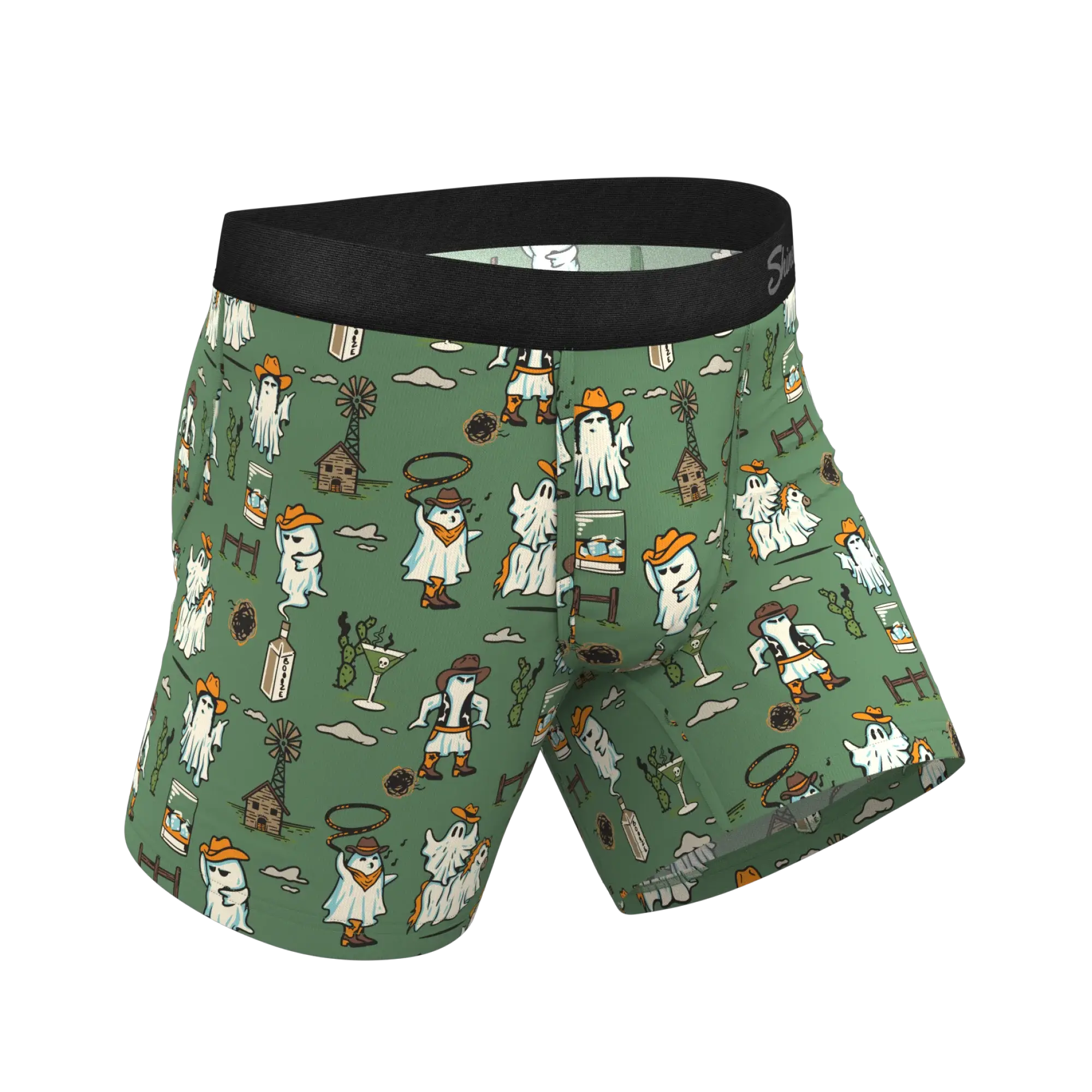 The Ghost Town | Western Ghost Ball Hammock® Pouch Underwear - Shinesty - Flyclothing LLC