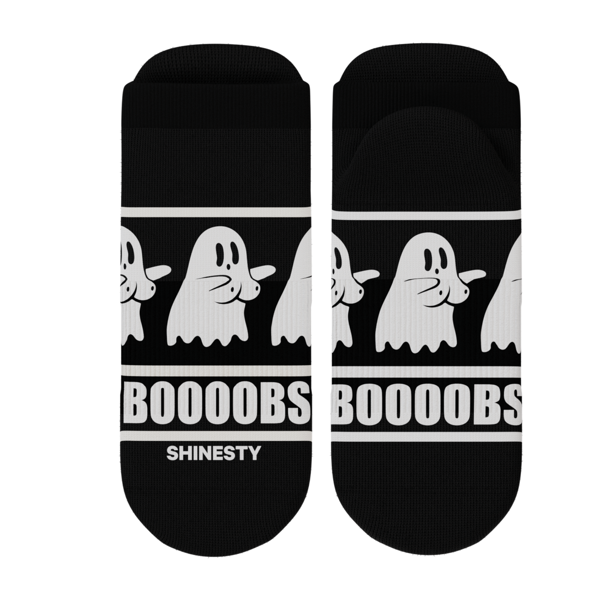 The Ghoul Next Door | Busty Ghost Heel Hammock™ Ankle Socks