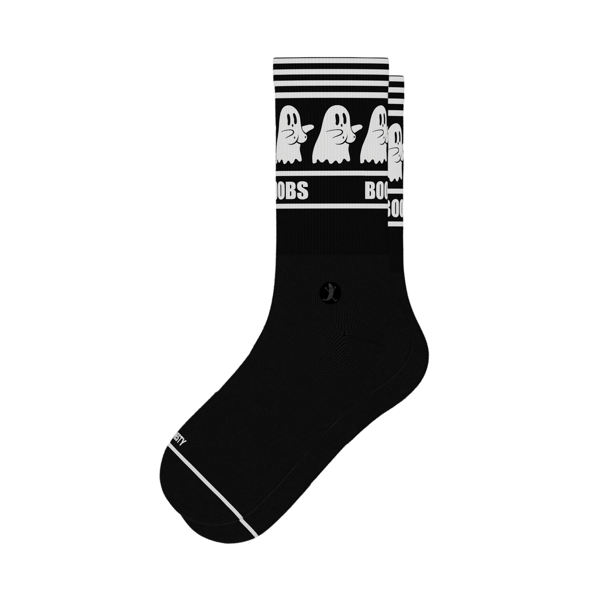 The Ghoul Next Door | Busty Ghost Heel Hammock™ Crew Socks