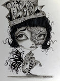 Black Market Art Company Giada La Vita E Bella Print