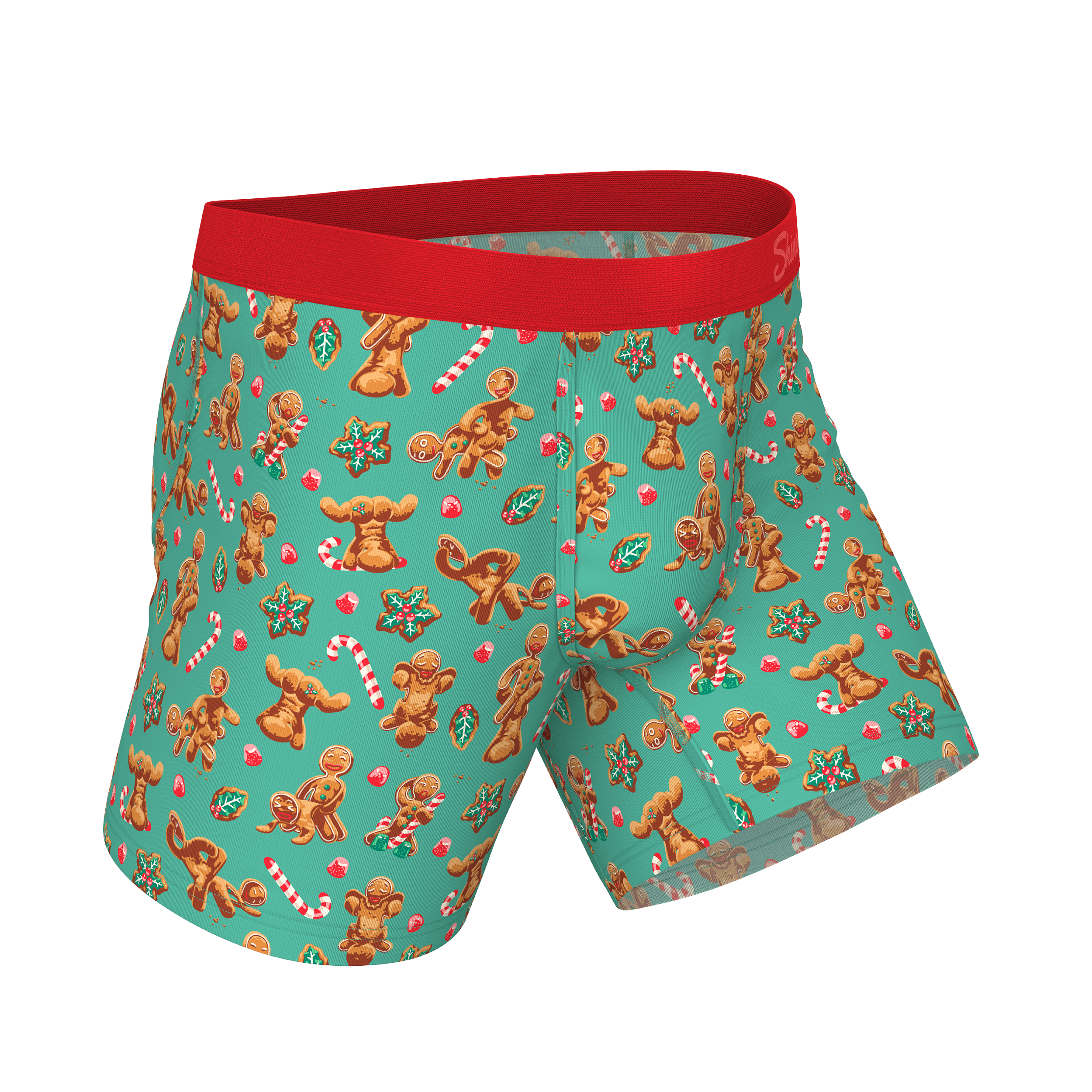 The Ginger Rail | Gingerbread Ball Hammock® Pouch Underwear - Shinesty