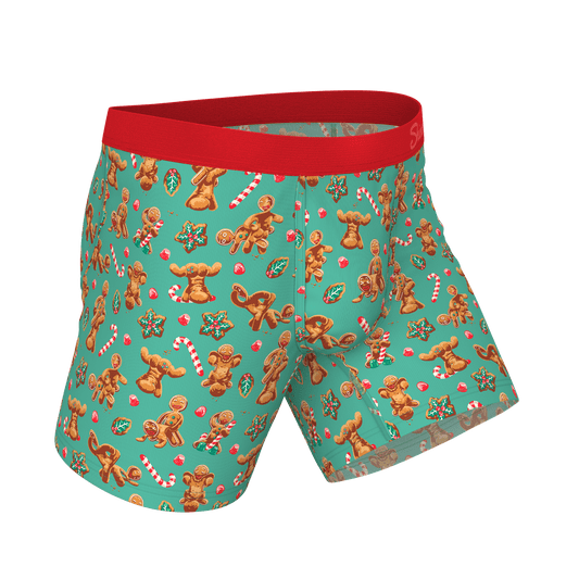 The Ginger Rail | Gingerbread Ball Hammock® Pouch Underwear - Shinesty