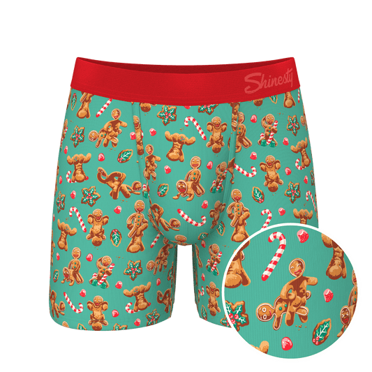 The Ginger Rail | Gingerbread Ball Hammock® Pouch Underwear - Shinesty