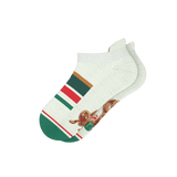The Ginger Rail | Gingerbread Heel Hammock™ Ankle Socks - Shinesty - Flyclothing LLC