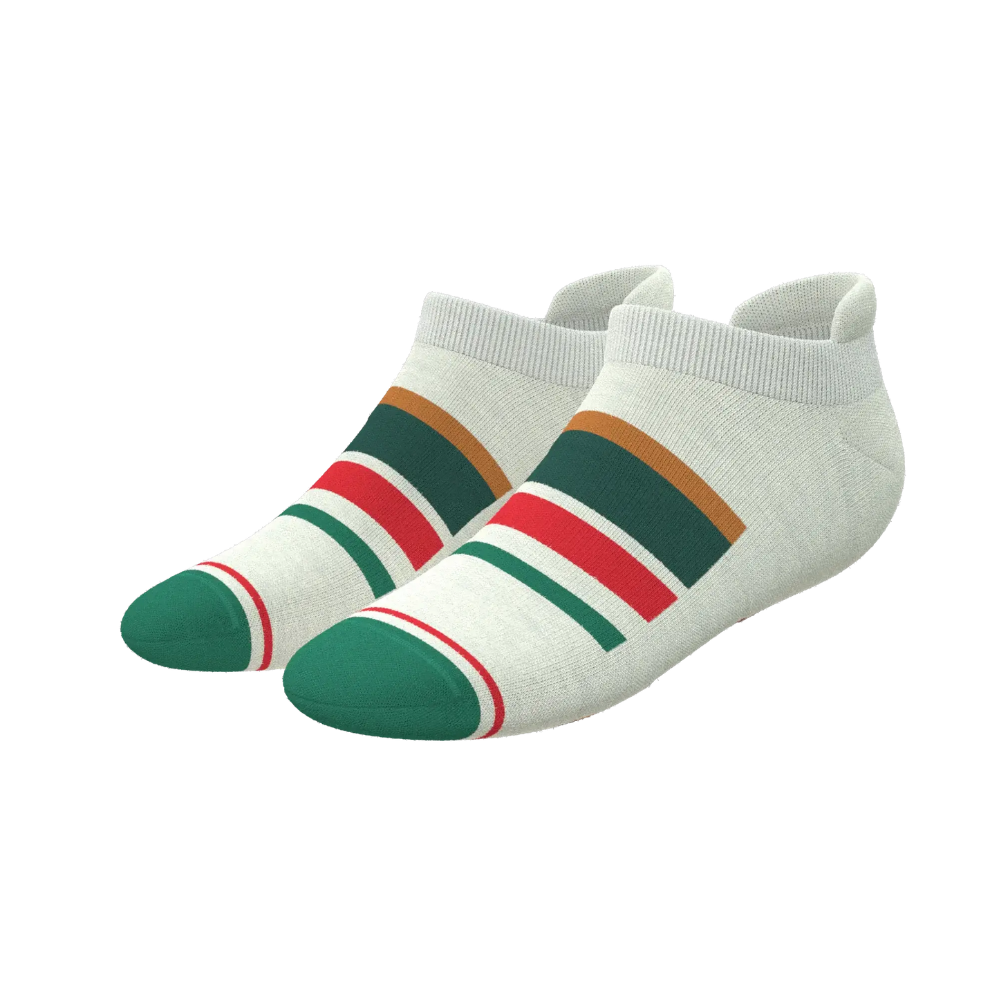 The Ginger Rail | Gingerbread Heel Hammock™ Ankle Socks - Shinesty - Flyclothing LLC