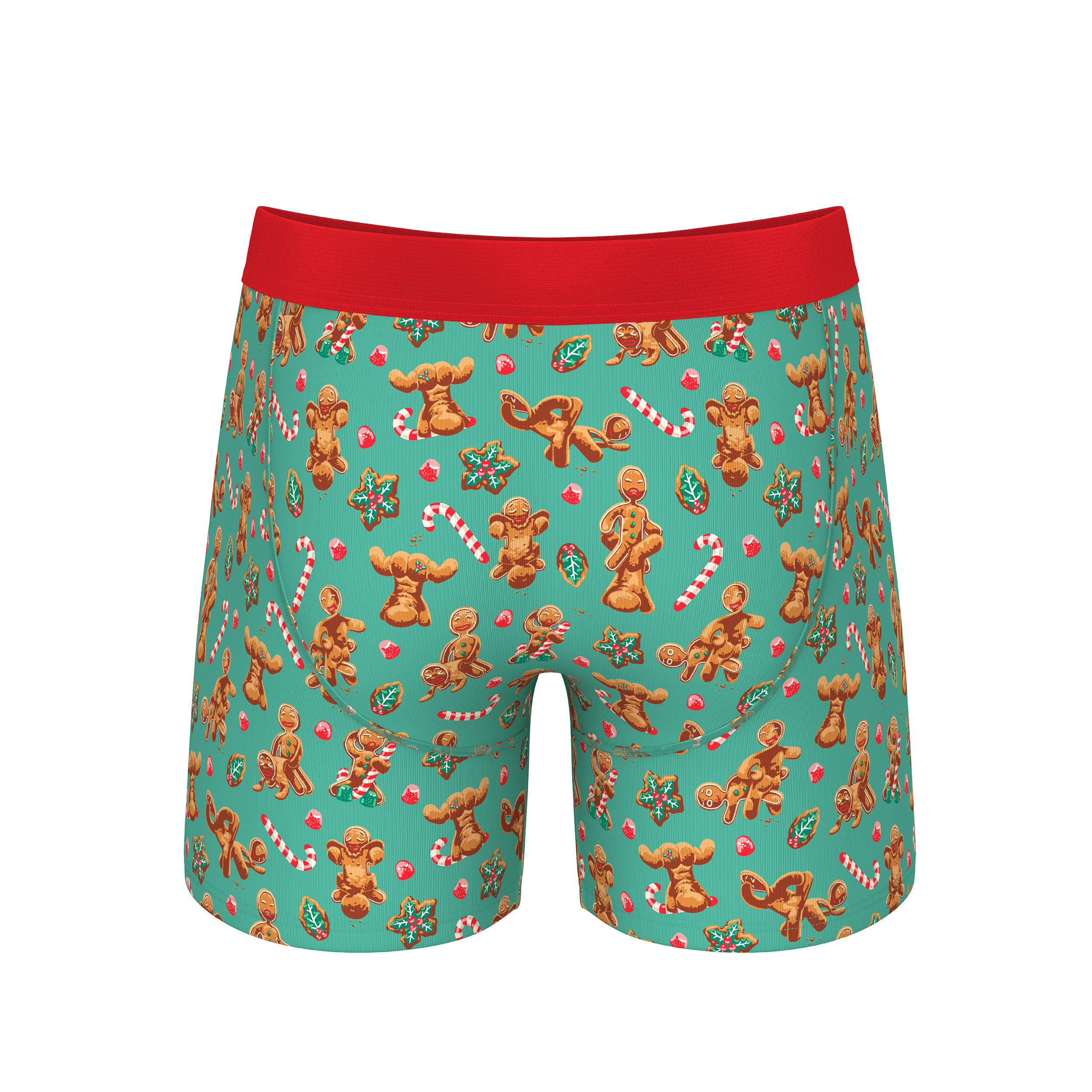 The Ginger Rail | Gingerbread Ball Hammock® Pouch Underwear - Shinesty