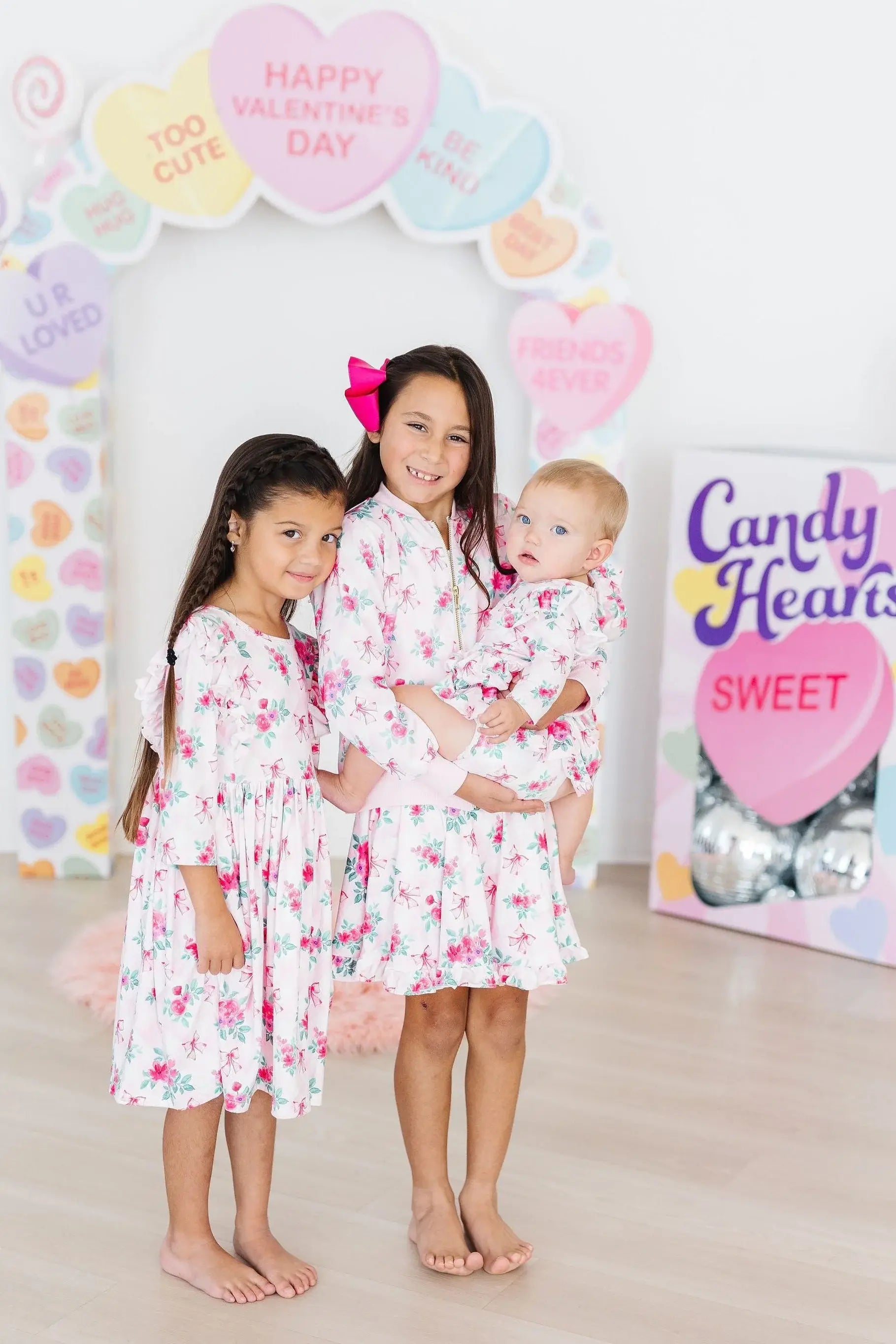Gingham Bows Ruffle Twirl Skort - Mila & Rose ® - Flyclothing LLC