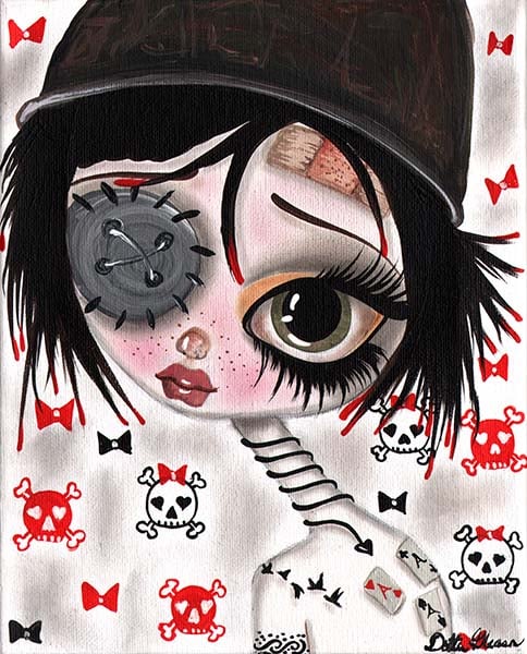 Black Market Art Company Girls Rock No. 3 Print