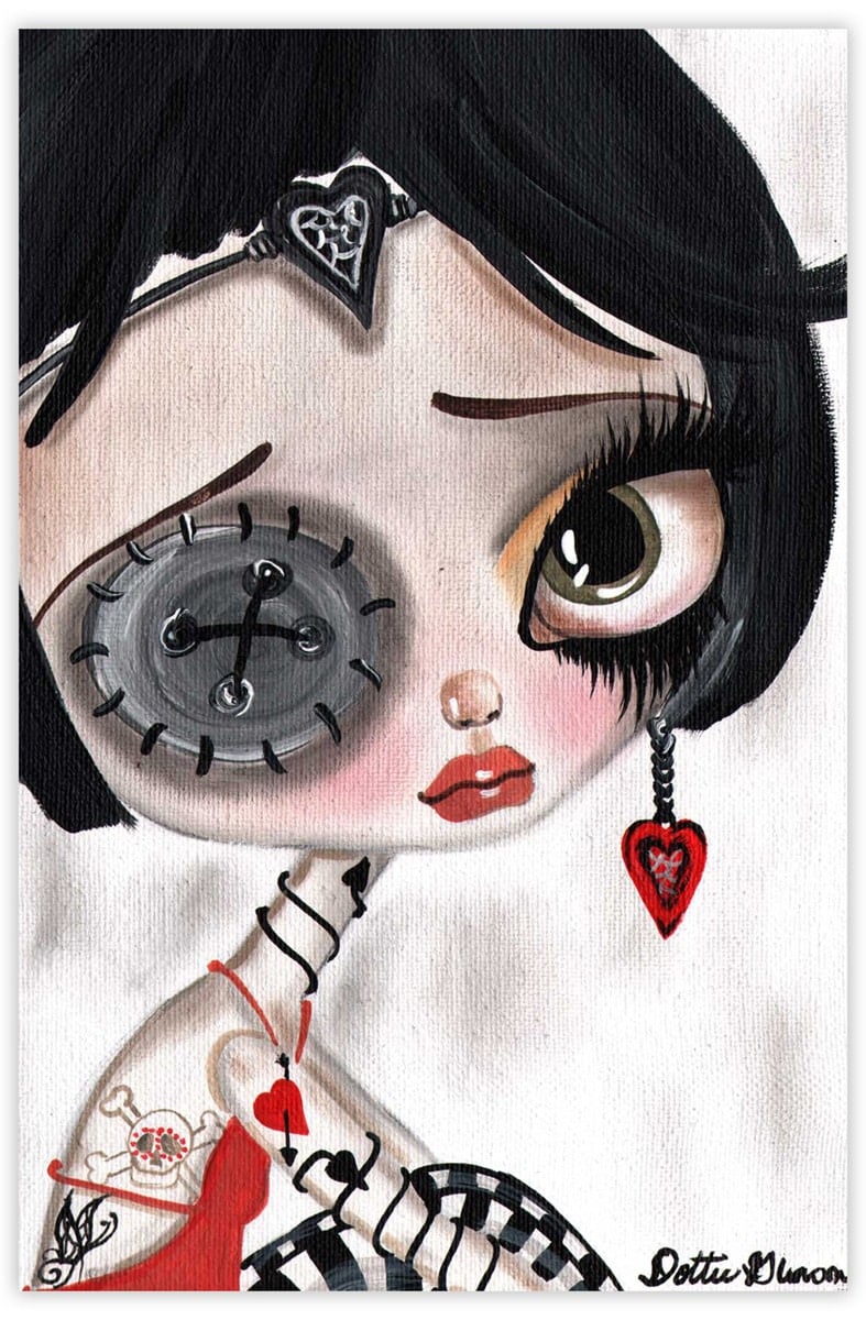 Black Market Art Company Girly Rude Print