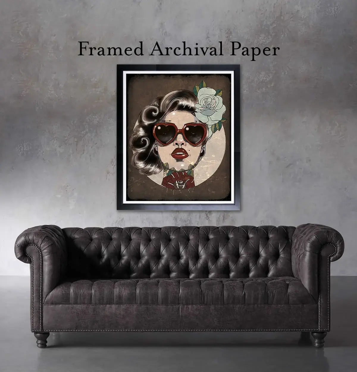 Black Market Art Company Glam Print - Black Market Art Company - Flyclothing LLC