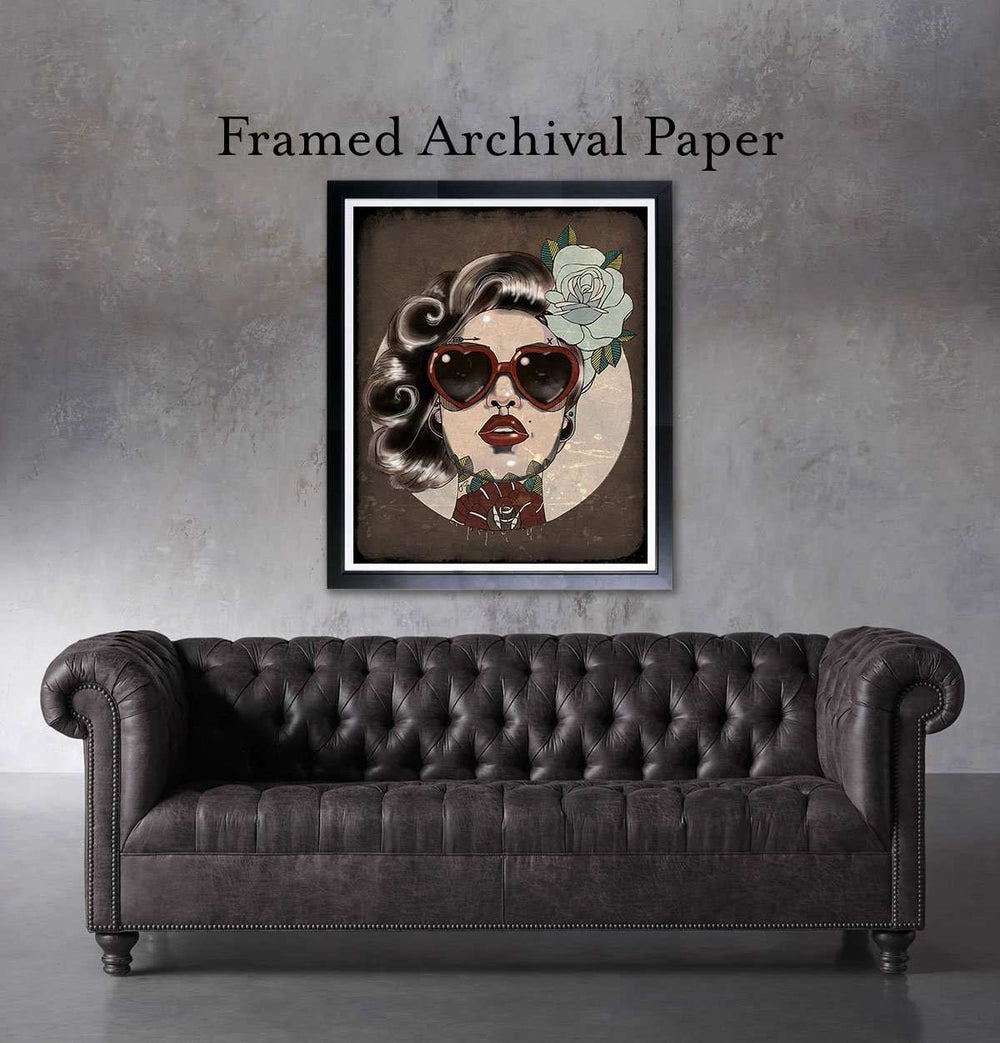 Black Market Art Company Glam Print - Black Market Art Company - Flyclothing LLC