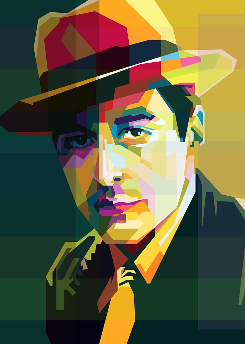 Black Market Art Company God Father Print