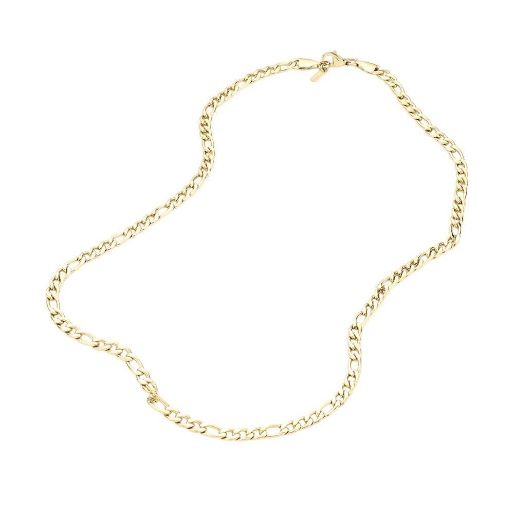 16 INCH, 4mm Stainless Steel Figaro Chain Necklace - Madeline Love - Flyclothing LLC