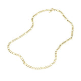 16 INCH, 4mm Stainless Steel Figaro Chain Necklace - Madeline Love - Flyclothing LLC