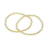 2PCS - Stainless Steel Ball Stretch Multi Layered Bracelets - Madeline Love - Flyclothing LLC