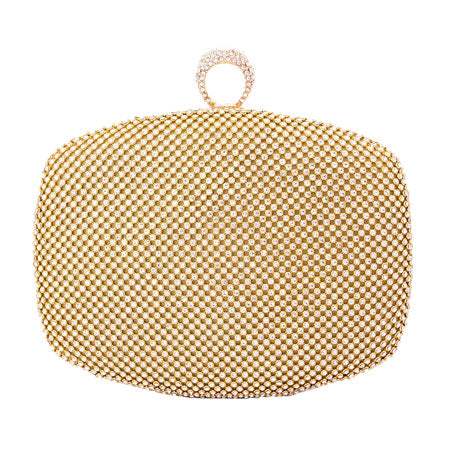 Bling Evening Clutch Crossbody Bag - Madeline Love - Flyclothing LLC