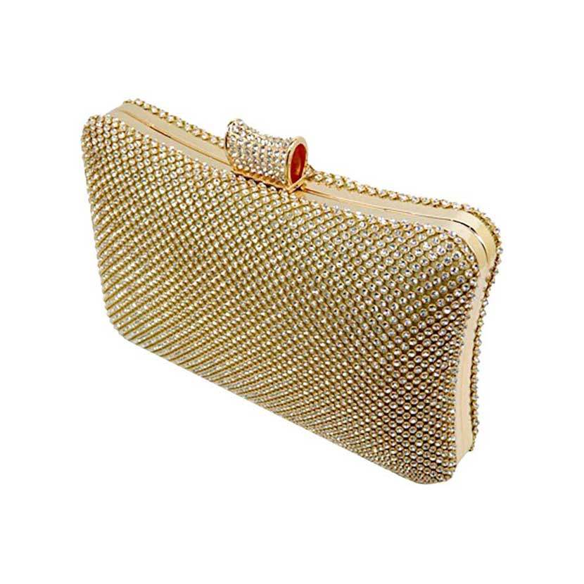 Bling Evening Tote Clutch Crossbody Bag - Madeline Love - Flyclothing LLC