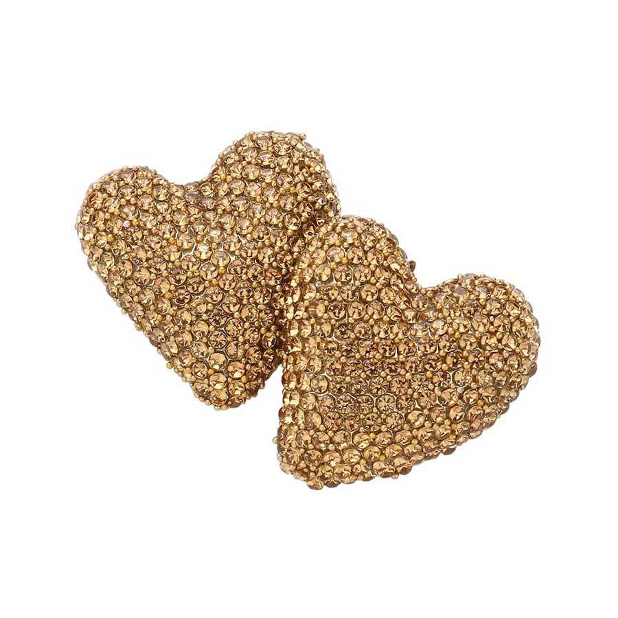 Bling Heart Earrings - Madeline Love - Flyclothing LLC