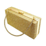 Bling Rectangle Evening Tote Clutch Crossbody Bag - Madeline Love - Flyclothing LLC