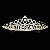 Bridesmaid Rhinestone Pave Party Tiara - Madeline Love - Flyclothing LLC