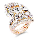 Bubble Stone Cluster Stretch Ring - Madeline Love - Flyclothing LLC