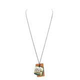 Mama Bear Metal Polar Bear Pearl Charm Pendant Necklace - Madeline Love - Flyclothing LLC