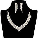 Crystal Rhinestone Pave Necklace - Madeline Love - Flyclothing LLC