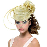 Fabric Pointed Elastic String Dressy Hat - Madeline Love - Flyclothing LLC