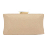 Glittered Rectangle Evening Clutch Crossbody Bag - Madeline Love - Flyclothing LLC