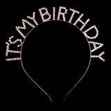 It's My Birthday Rhinestone Headband - Madeline Love - Flyclothing LLC