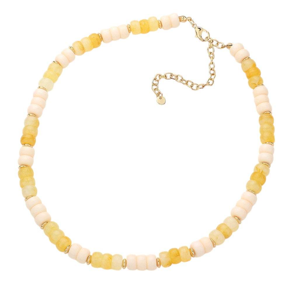 Chunky Beaded Necklace - Madeline Love - Flyclothing LLC