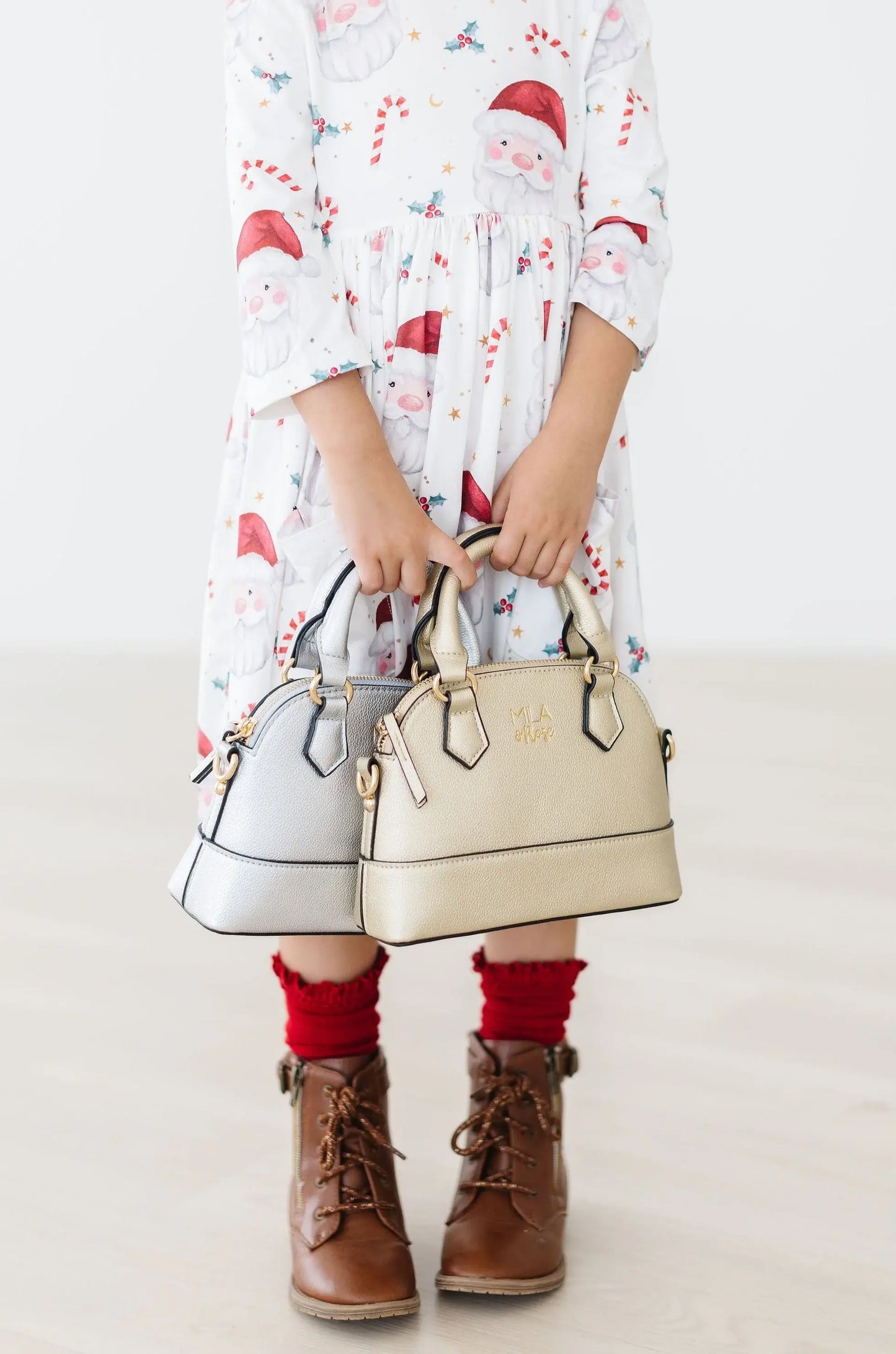 SALE Gold Metallic Girl's Crossbody Purse - Mila & Rose ® - Flyclothing LLC