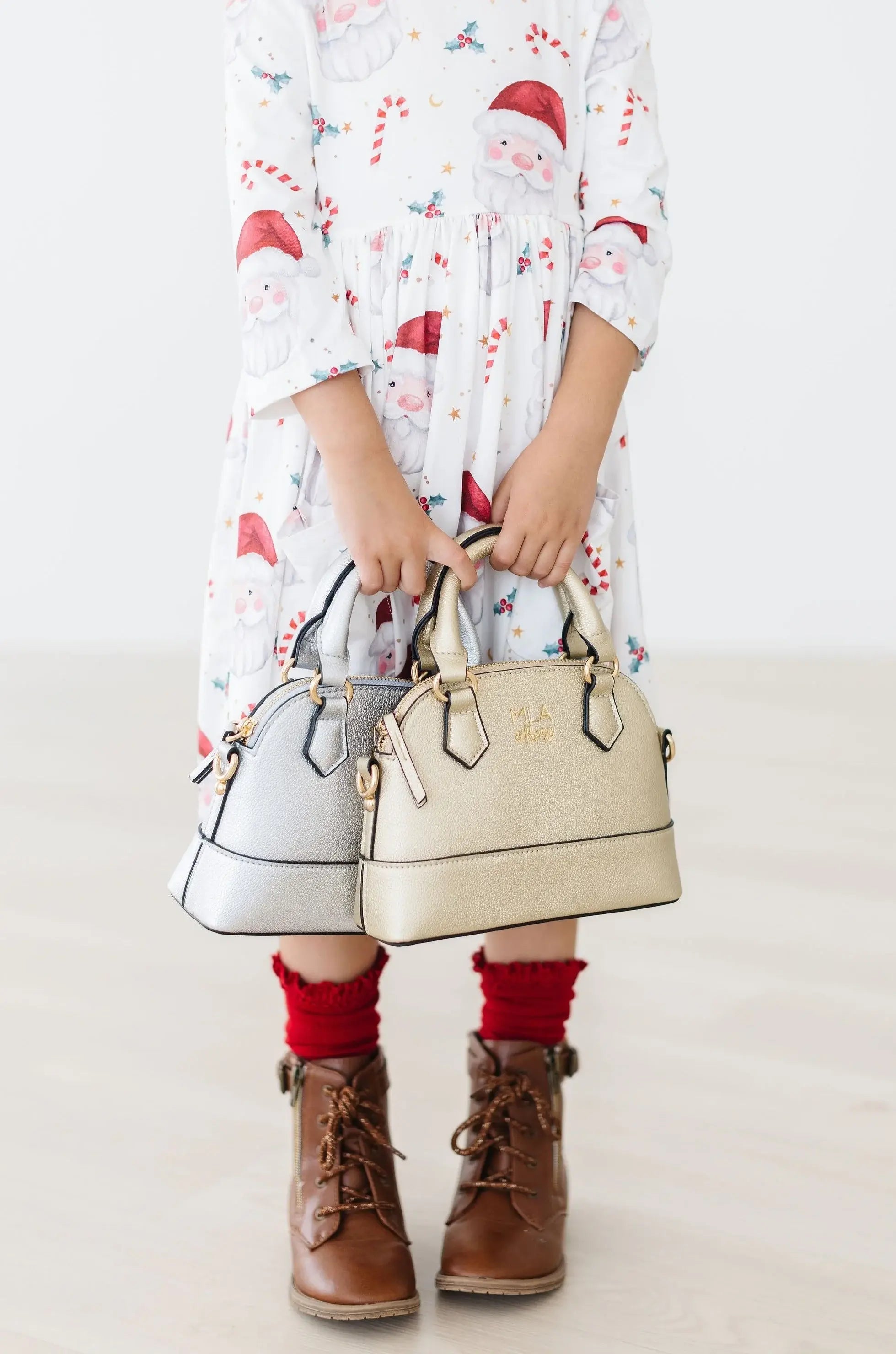 SALE Gold Metallic Girl's Crossbody Purse - Mila & Rose ® - Flyclothing LLC