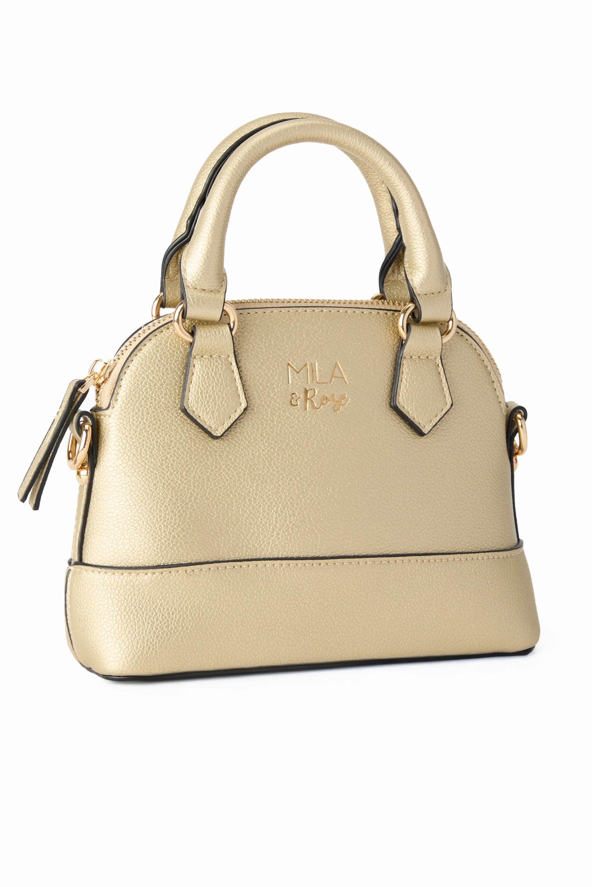 SALE Gold Metallic Girl's Crossbody Purse - Mila & Rose ® - Flyclothing LLC