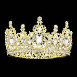 Multi Stone Cluster Crown Tiara - Madeline Love - Flyclothing LLC