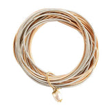 Freshwater Pearl Charm Guitar String Stackable Bracelet - Madeline Love - Flyclothing LLC