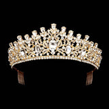 Oval Stone Pointed Princess Tiara - Madeline Love - Flyclothing LLC
