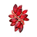 Marquise Crystal Cluster Stretch Ring - Madeline Love - Flyclothing LLC