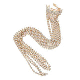 Rhinestone Fringe Barrette - Madeline Love - Flyclothing LLC