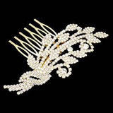 Rhinestone Sprout Hair Comb - Madeline Love - Flyclothing LLC