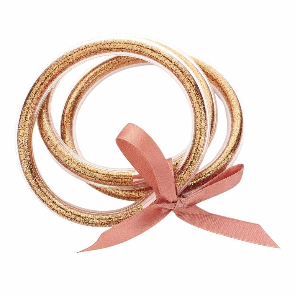 3PCS Glitter Jelly Tube Bangle Bracelet - Madeline Love - Flyclothing LLC