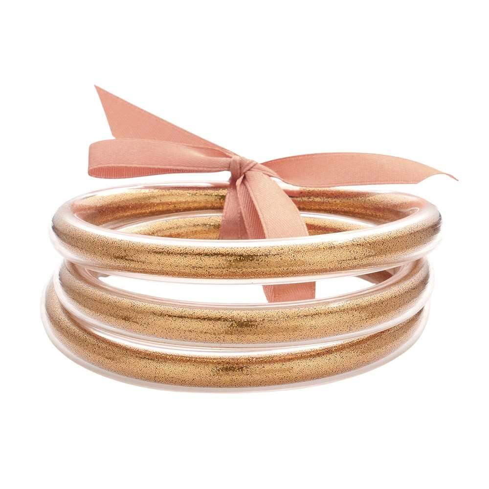 3PCS Glitter Jelly Tube Bangle Bracelet - Madeline Love - Flyclothing LLC