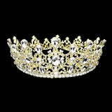 Round Teardrop Stone Accented Princess Tiara - Madeline Love - Flyclothing LLC