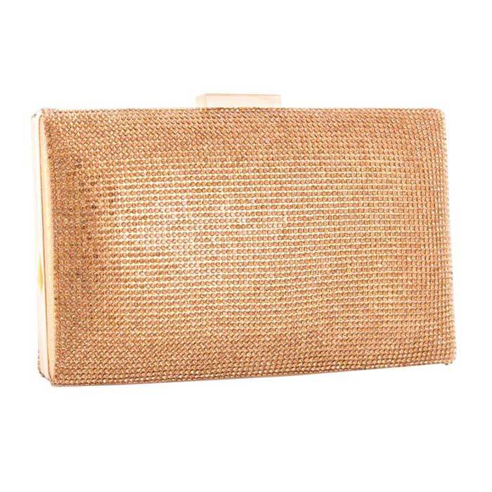 Shimmery Evening Clutch Bag - Madeline Love - Flyclothing LLC