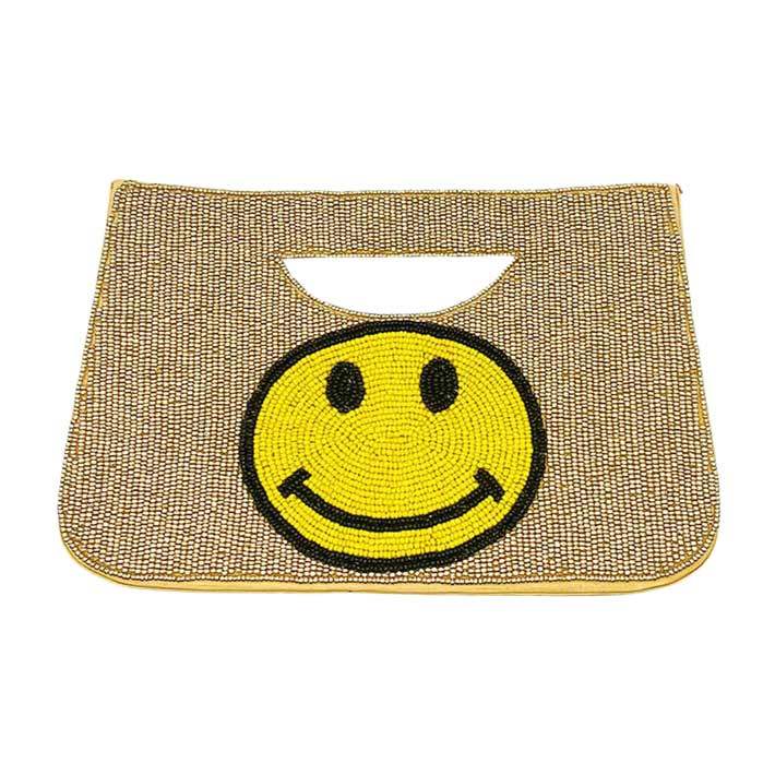 Smile Seed Beaded Tote Crossbody Bag - Madeline Love - Flyclothing LLC