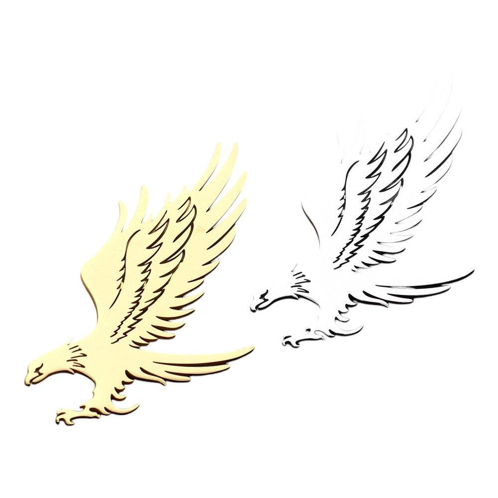 Stainless Steel Cutout Eagle Pin Brooch - Madeline Love - Flyclothing LLC