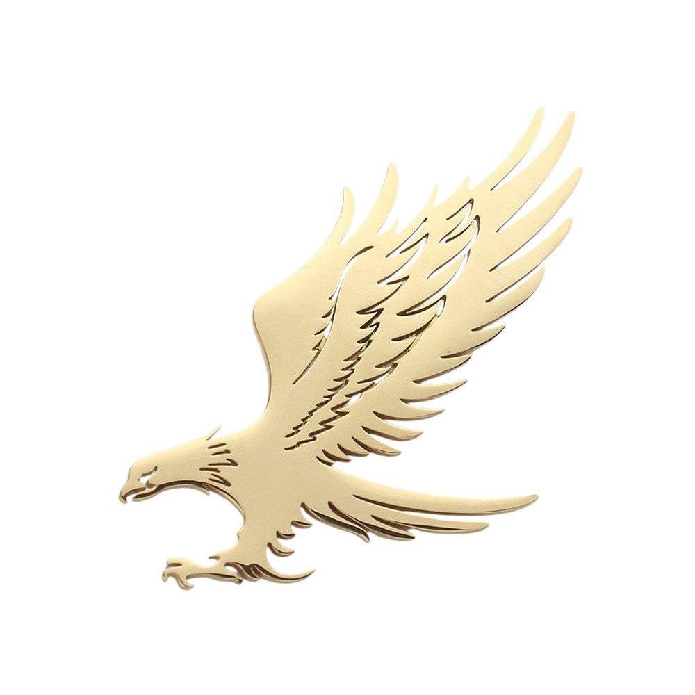 Stainless Steel Cutout Eagle Pin Brooch - Madeline Love - Flyclothing LLC