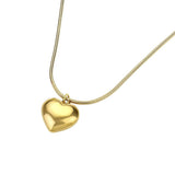Stainless Steel Heart Pendant Necklace - Madeline Love - Flyclothing LLC